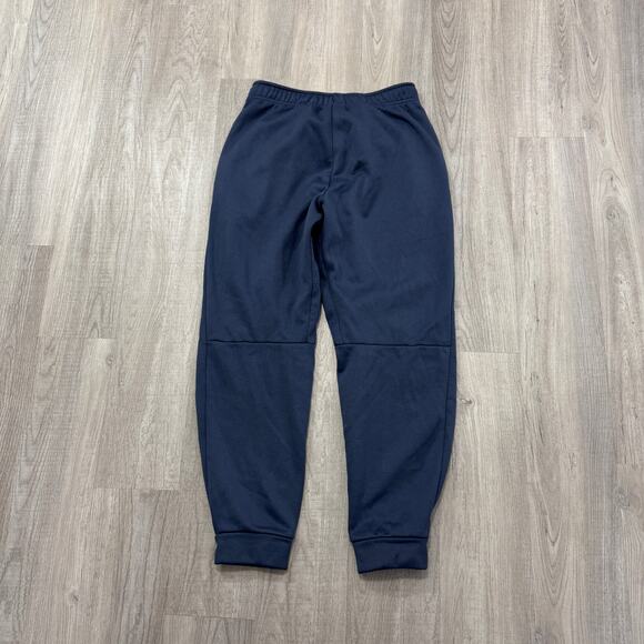 Nike Tapered Sweatpants Men's Medium Blue Joggers Cuffed Dri Fit Sports 932255 - Picture 8 of 11